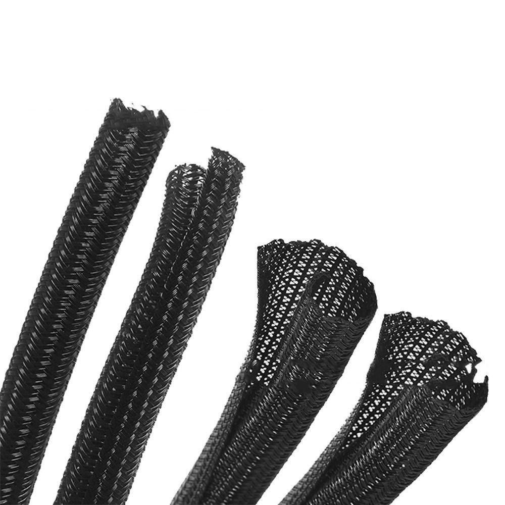 4Pcs Spiral Wrapping Cable Cord Cover Sheath Protector Wire Sleeving TPE Mesh Tube  For USB Charger