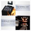 Gunhunt 4 PCS 40A Automotive Relays, Car Relay Switch, 5 Pin Relay, 12V Waterproof Car Relays, Trim System Components, Replacement For Car Boat