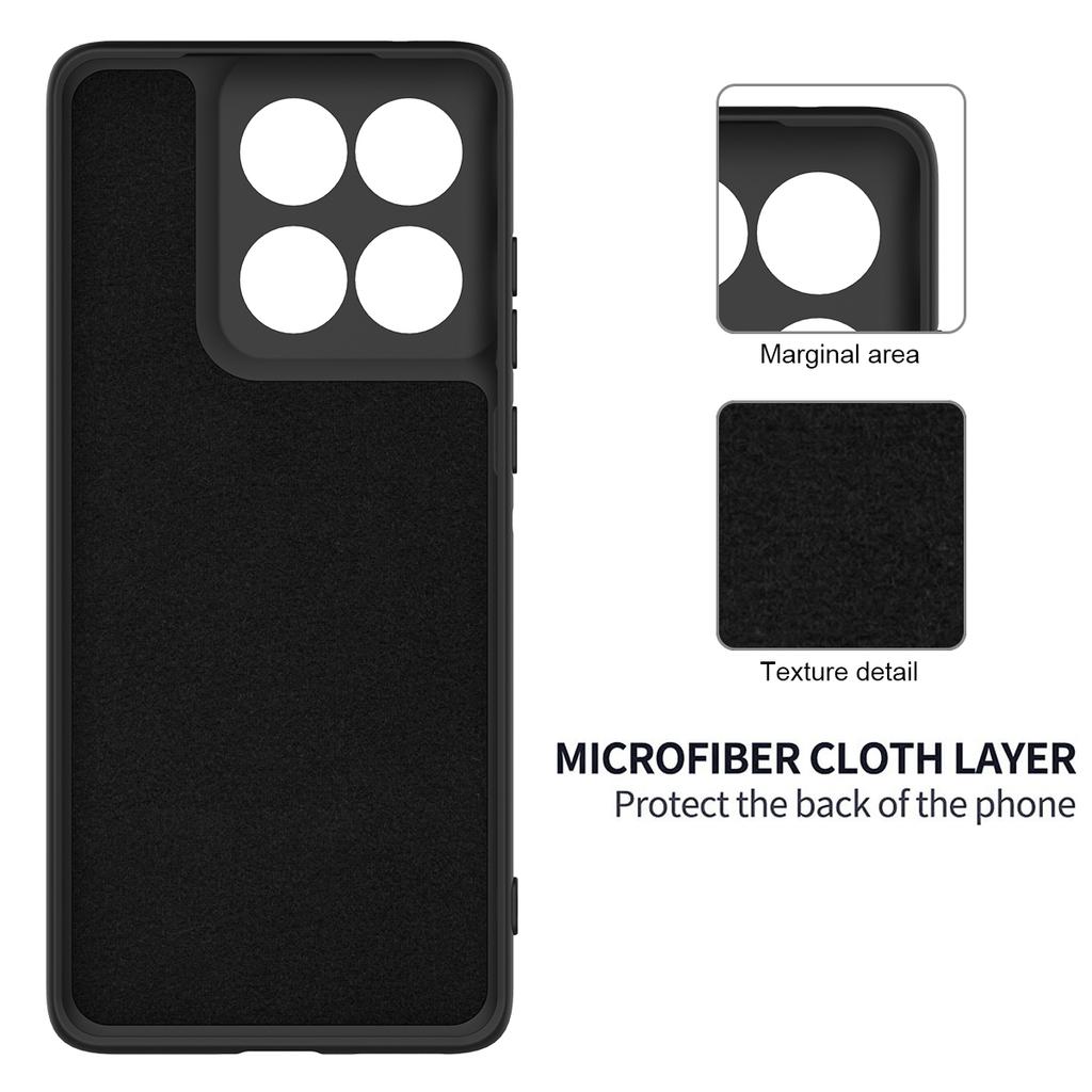 Для Motorola Edge 60 Pro 5G Чехол из жидкого силикона Задняя крышка телефона с ремешком на руку