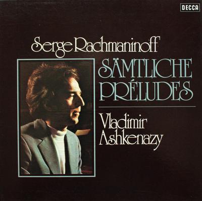 LP Запись СЕРГЕЙ ВАСИЛЬЕВИЧ РАХМАНИНОВ, ВЛ - Все прелюдии 635297DX Decca 1976 Германия Классика Б/У