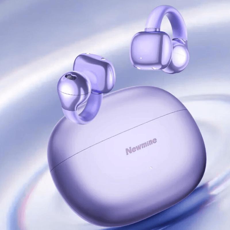 Newmine Open-Ear Bluetooth Ear Clip Headphones
