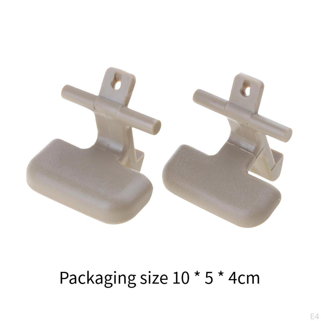 2 Pieces Car Armrest Box Clip Replaces Center Armrests Upper Latch