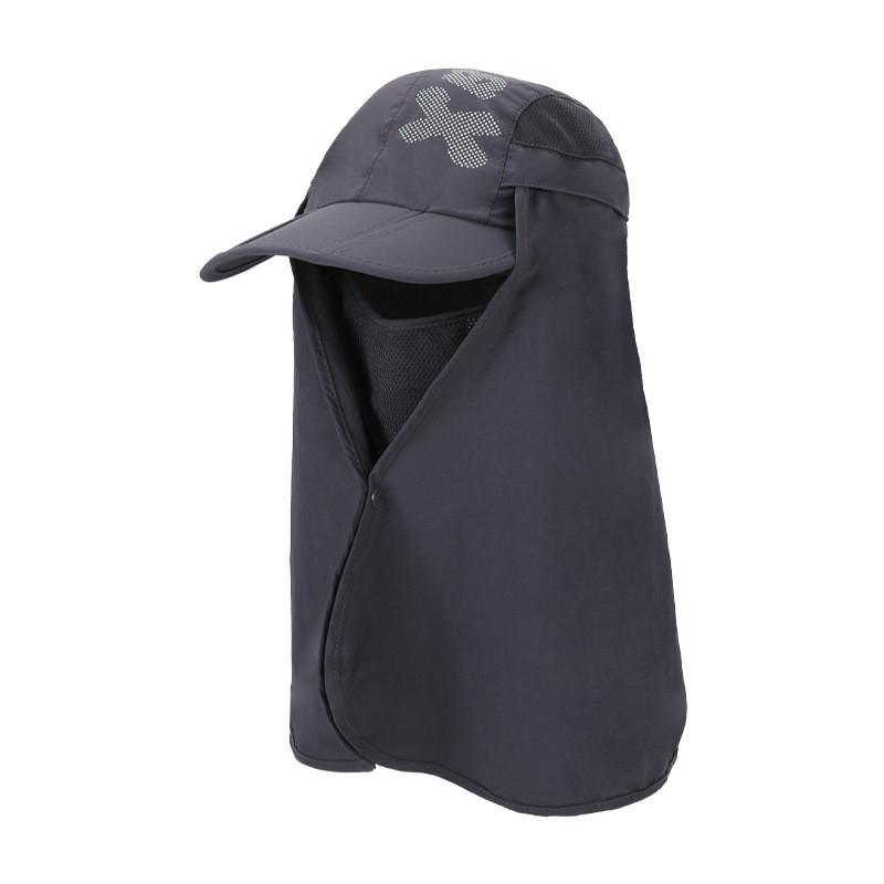 Летняя кепка для защиты от солнца с широким козырьком и дышащим нейлоновым материалом для активного отдыха