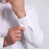Легкая Эластичная Повседневная Мужская Модная Рубашка Не требующая глажки, Не мнущаяся, С длинным рукавом, Кардиган