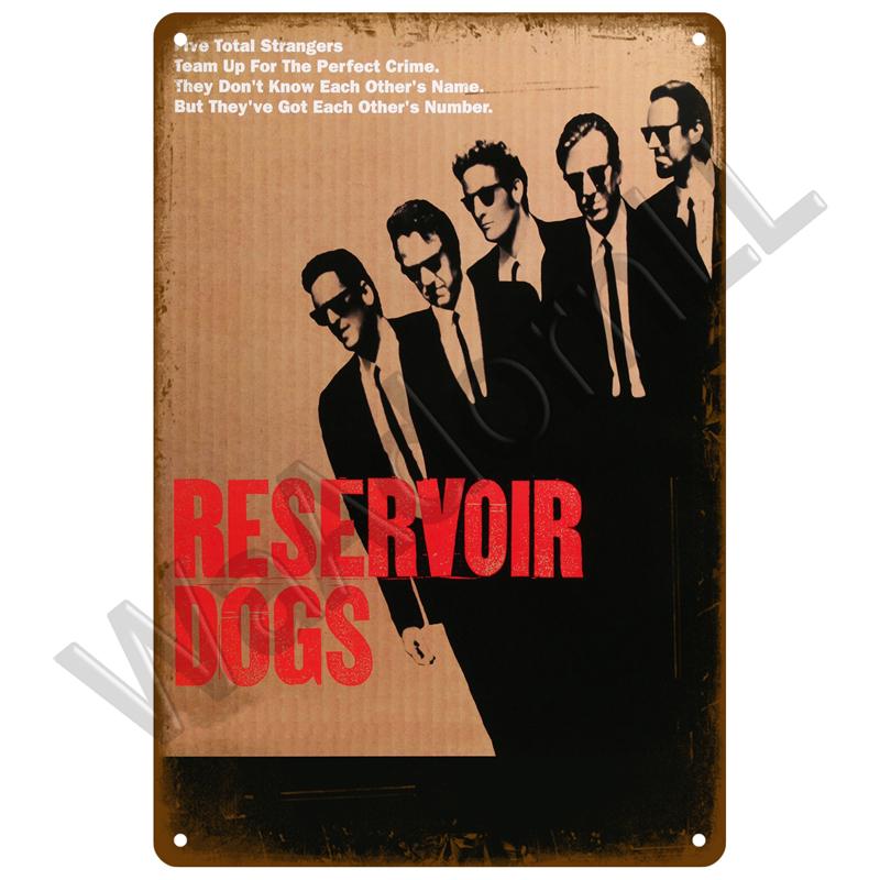 Vintage Metal Sign Movie Retro Tin Sign Aesthetic Living Room Metal Wall Decor Decoration Cinema Industrial Deco Films Poster