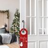 Snowman Christmas Doorknob Hanger Hanging Christmas Pendant Creative Christmas Decorations  Festive