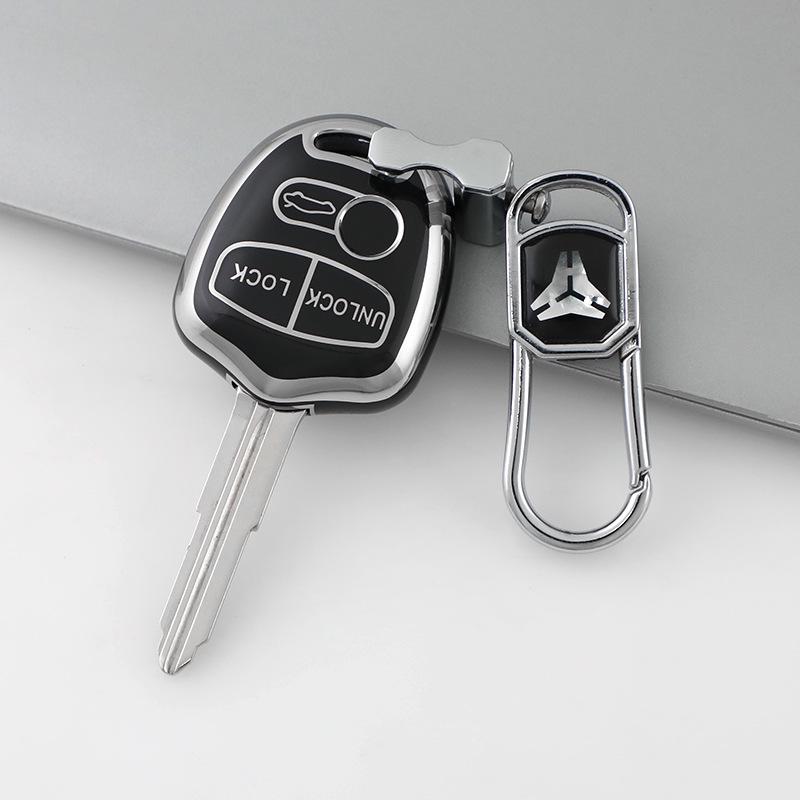Чехол-оболочка и пряжка для ключа Mitsubishi Grandis, Lancer, Pajero, Outlander, ASX