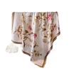 Fresh Atmosphere Simulation Silk High-End Printing Large Square Scarf Silk Scarf Shawl Headscarf Neck Protection Scarf