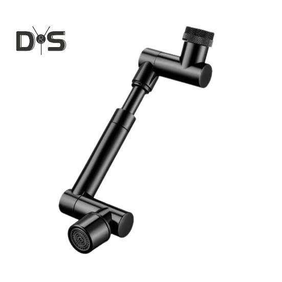 Удлинитель для смесителя с 2 режимами распыления, универсальная посадка, простая установка, регулируемая насадка на 360 градусов, удлинитель для раковины в ванной