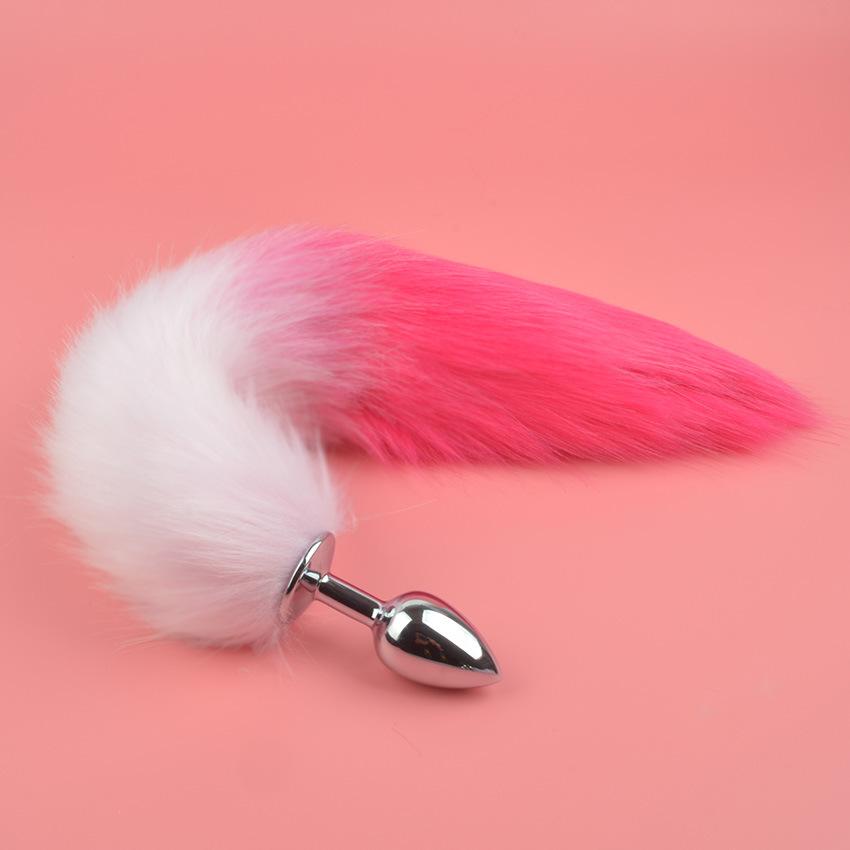 Сексуальная анальная пробка Fox Tail, анальная игрушка для женщин, секс-продукт для взрослых, мужские анальные пробки, анальная пробка из нержавеющей стали, косплей, секс-игрушки для пар