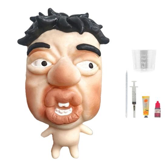 Pimple Popping Toy with Applicator Pigment Refillable Reusable Stress Anxiety Relief DIY Color Filling Acne Removal Cleansing Sensory Toy