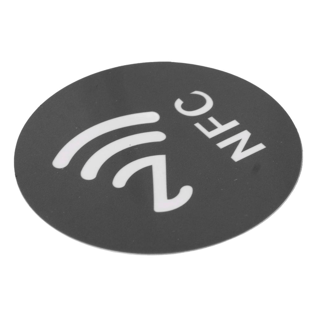 20pcs NFC Stickers 125KHz Anti Interference ID Phone NFC Sticker for Access Control Home Assistant Black