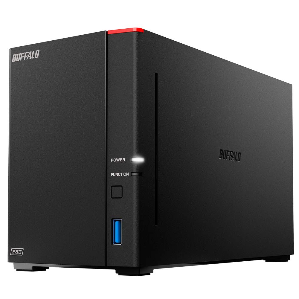 Сетевой HDD Buffalo LinkStation LS720D/N, Механический жесткий диск, 2 отсека, 4 ТБ, LS720D0402/N