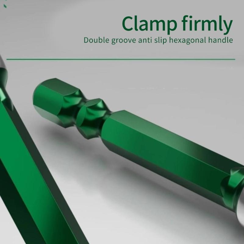 Multifunctional Hexagonal Shank Eccentric Drill Carbide Triangular Bit Steel Four-Edged Hole Opener