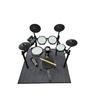 ELEDORA Electronic Drum Set for Beginners and Professionals, Choose from Two Models, Includes DWT Mesh Pad, Mat, Sticks, and Drum Stool (DWT200 Snare