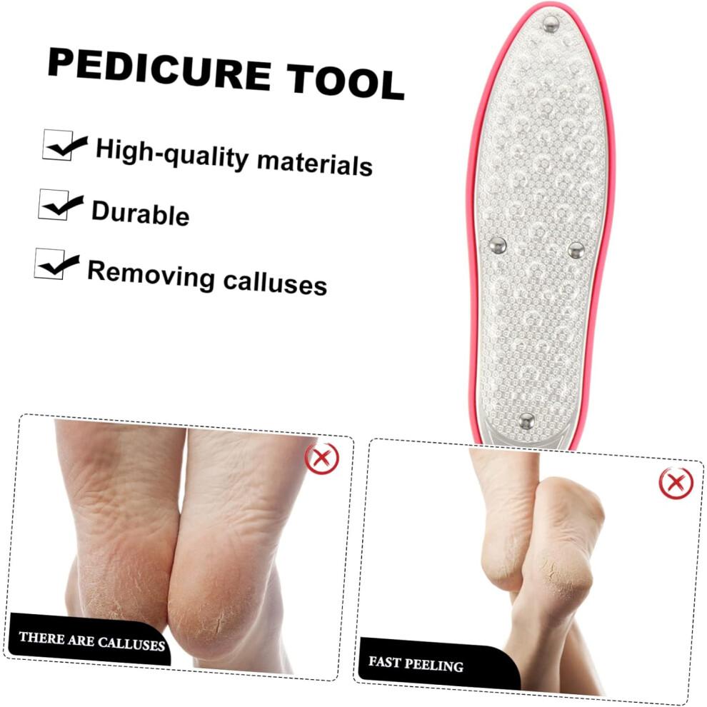Foot File and Grinding Stone for Callus Removal Hard Skin Exfoliator Pedicure Rasp Tool