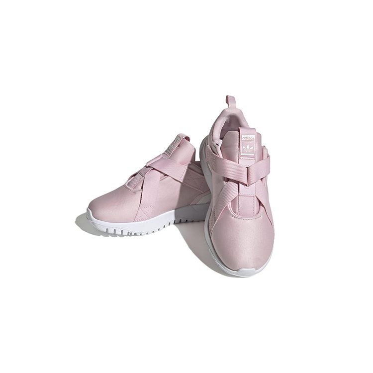 adidas Оригинальные кроссовки Originals Flex 2.0 с низким верхом, спортивные, повседневные, детские, розовые, HQ6066