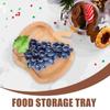 Поднос из дерева для закусок, подвеска для творчества, многоцелевая кухонная утварь, тарелка для хранения фруктов, гаджеты, противень для хлеба