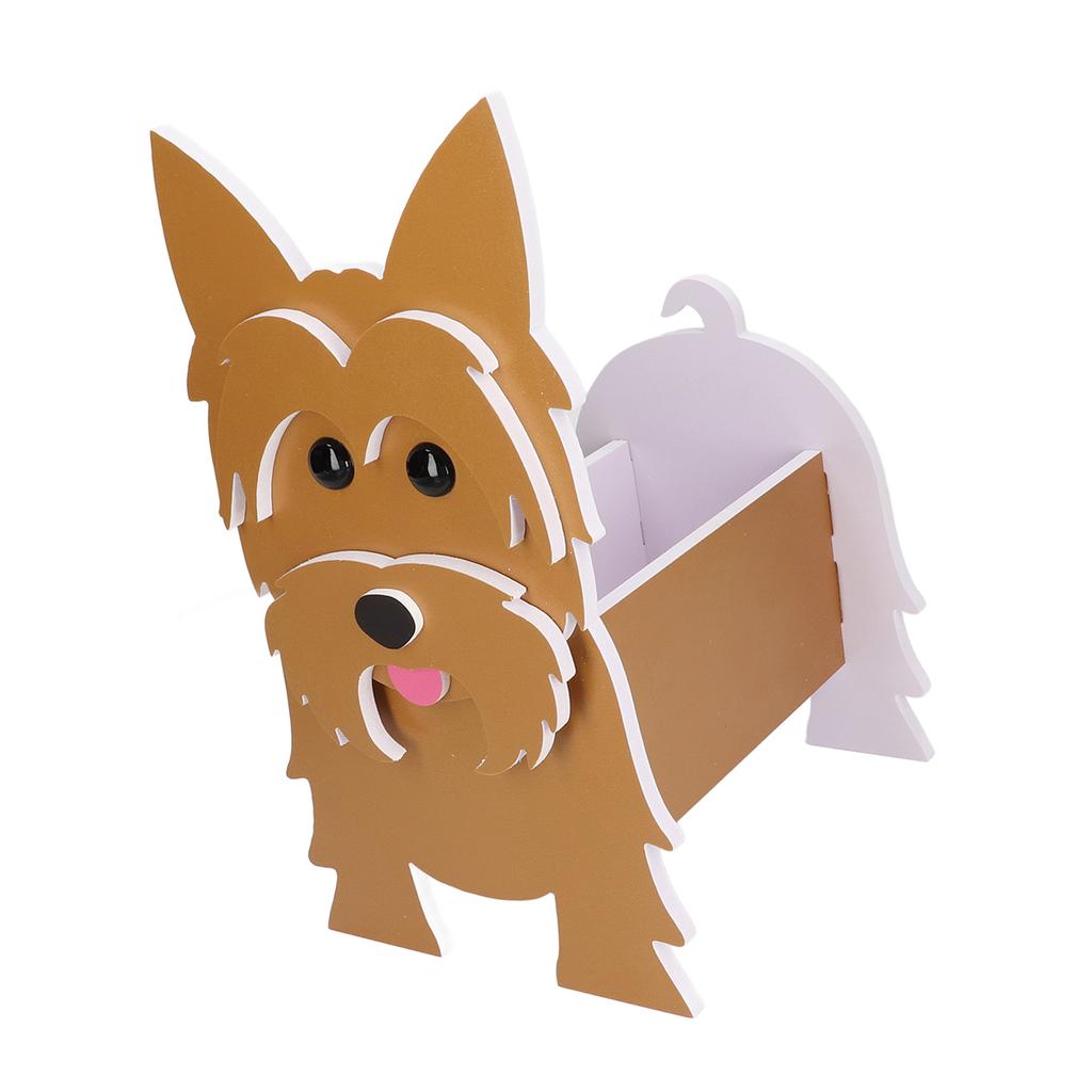 Контейнер для растений для собак, симпатичный ПВХ, цветочный горшок для собак, украшение для внутреннего сада