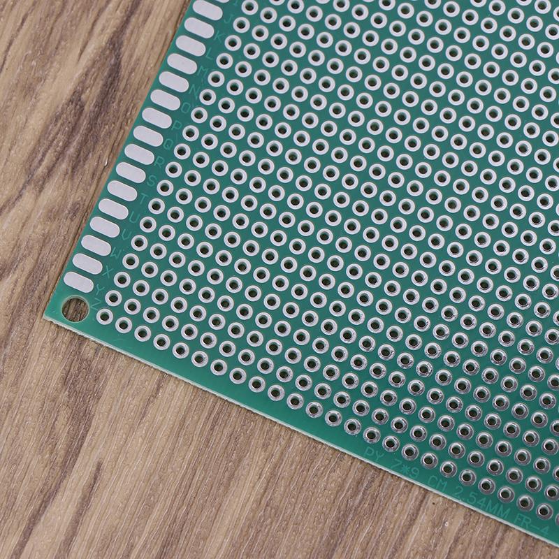 5 шт. печатная плата прототипа 2X8 3X7 4X6 5X7 6X8 7X9 см двухсторонняя универсальная печатная плата печатной платы прототипа для Arduino