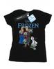 Женская/женская хлопковая футболка Frozen Happy Trolls