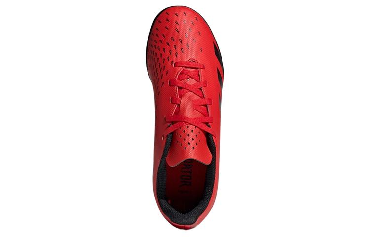 adidas PREDATOR Freeak.4 Нескользящие Устойчивые к истиранию Низкие Детские Футбольные Бутсы Красные Черные Детские FY6342