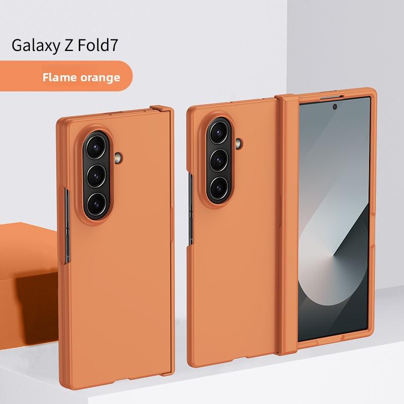 Жесткий чехол с текстурой PC и защитой шарнира для Samsung Galaxy Z Fold 7 6 5 3 4 ZFold7, полный комплект, защитная крышка