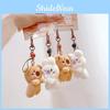 Plush Rabbit Bear Keychain Toy Stuffed Doll Bag Pendant Decoration Gift Kids