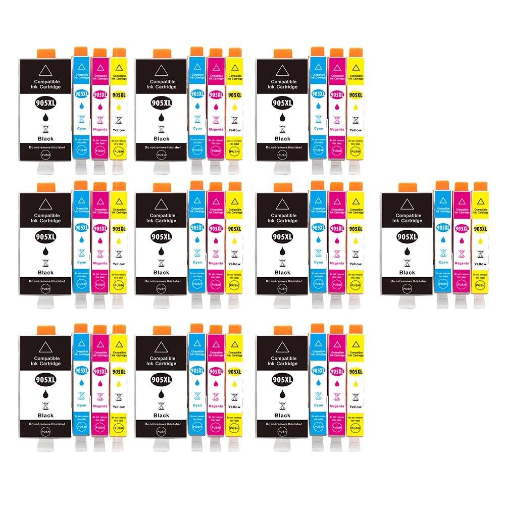 Новый картридж с чернилами 905XL 905 909XL для HP Officejet Pro 6970 6950 6960 6966 6968 6974 6975 универсальный принтер 909 1 компл.