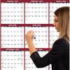 2026 Dry Erase Calendar – Large Yearly Wall calendar 2026, 33.7'' x 45.1'', 2-Side Reversible Calendar 2026, Vertical/Horizontal, Jan 2026 – Dec