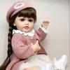 Полностью виниловая кукла Rebirth, игрушка-симуляция, девочка-младенец, 53 см, кукла-компаньонка