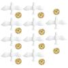 Set of 10 Peace Symbol Brooches Jewelry Elegant Lapel Pin Eye Catching Peace Doves Shaped Brooch for Daily Wear Parties