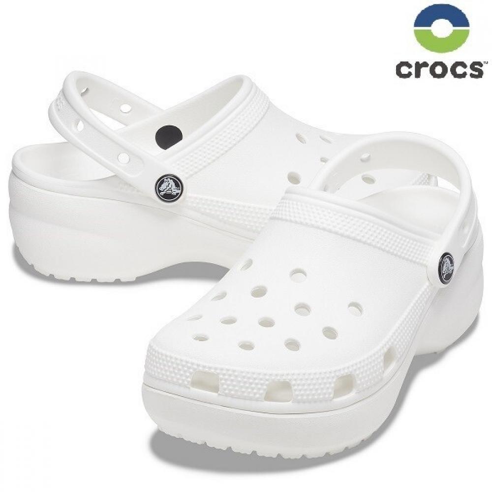 Crocs 206750 Классические клоги на платформе Женские высокие сандалии