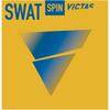 Накладка для настольного тенниса Victas Swat Spin Красная 2,0 мм Тип Spin Мягкая резина