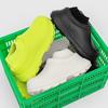 Winter Cotton Slippers Non-Slip Thick Sole Cotton Shoes Home Slippers EVA Slippers for Men Indoor Women's Casual Flat Shoes Cotton Slippers