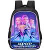 Детский рюкзак Kpop Охотники на демонов из дышащей ткани Оксфорд для школы