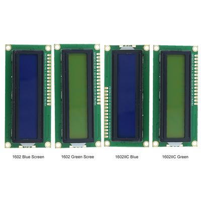 LCD1602 Модуль дисплея IIC I2C Интерфейс HD44780 Модуль жидкокристаллического дисплея 5 В 16x2 символа Синий Зеленый экран для Arduino