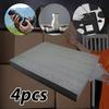 4 Pieces Tool Box Foam Inserts Shockproof Portable Liners Packing Pads for Crafting