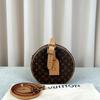 [Б/У] Petite Boite Chapeau Сумка на плечо из канвы Monogram с кожаными деталями, средняя - Очень хорошее состояние #10J7UQR