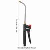 Stainless Steel Watering Wand Curved Nozzle Garden Hose Watering Wand Sprayer Wand  Garden Watering