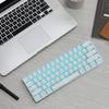 RK ROYAL KLUDGE RK61 Mechanical Keyboard with Blue Compatible with and Universal for and PCs Lightweight and Compact QWERTY US Layout Switches,