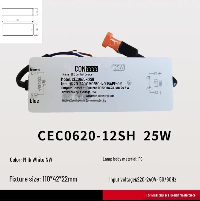 CEC0200 Светодиодный диммирующий блок питания-трансформатор CEC0150-12SH-K Контроллер