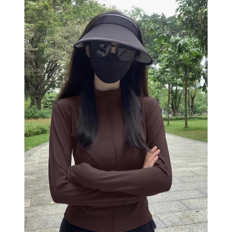 Женский серый летний кардиган-куртка из ледяного шелка с защитой от УФ-лучей 2025