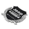 2Pcs Metal Emblem Sticker Car Badge Decoration Decals For Jeep Wrangler Rubicon Renegade Compass Grand Cherokee Patriot Liberty