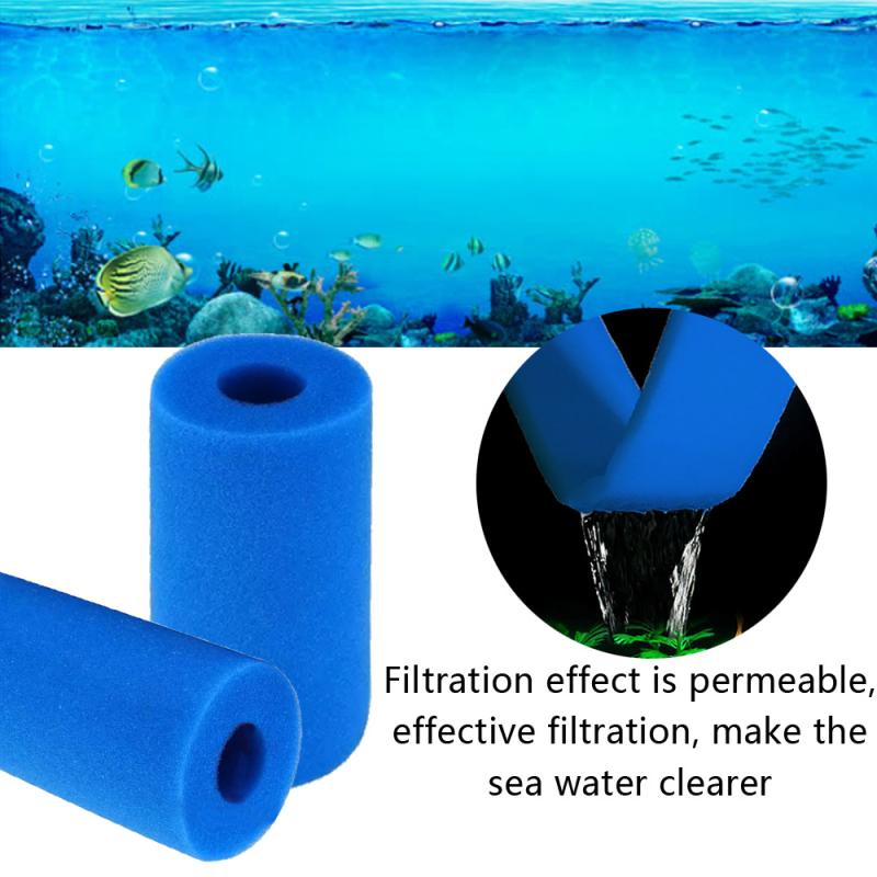 Горячий! 3 шт. Губка для фильтра бассейна Многоразовая Моющаяся для фильтра бассейна типа Intex S1