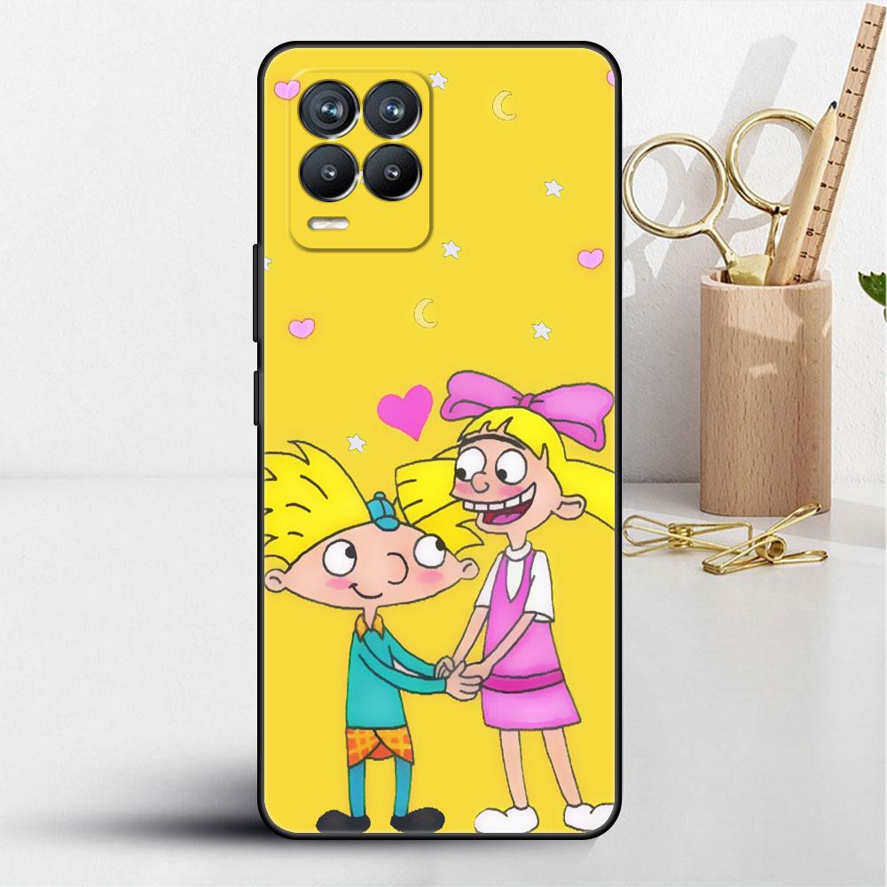 Чехол для телефона Realme 8 6 7 5 Pro C3 C21Y C15 C21 8i XT GT Master Neo2 Neo3 C35, черный силиконовый чехол с рисунком «Эй, Арнольдс»