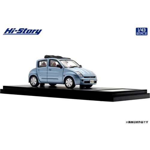 Inter Allied Hi Story 1/43 Scale Toyota WiLL Vi (2000) Light Blue Metallic Finished Model