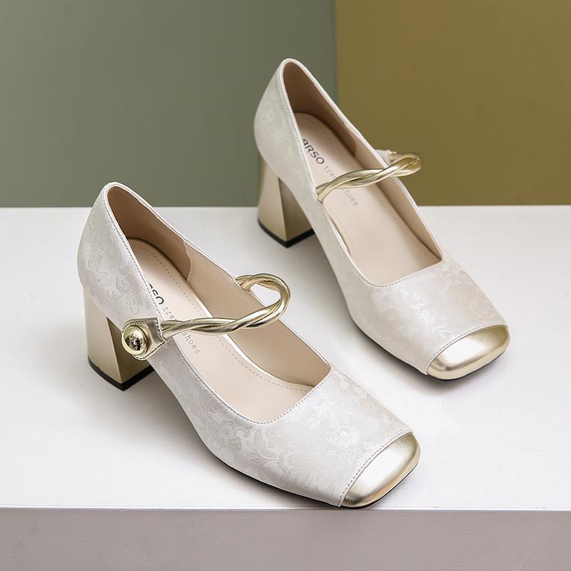 Модная женская обувь на высоком каблуке Мэри Джейн Элегантные сандалии Модные летние женские туфли-лодочки 2025 Новый дизайнер Роскошные Zapatillas De Mujer