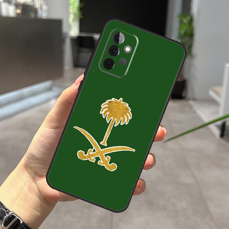 Чехол Флаг Саудовской Аравии для Samsung Galaxy A52 A32 A12 A56 A36 A54 A34 A14 A05 A16 A26 A13 A33 A53 A15 A35 A55