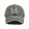 Urban daily personalized trend versatile baseball cap for both men and women,spring and summer urban design printed duckbill cap